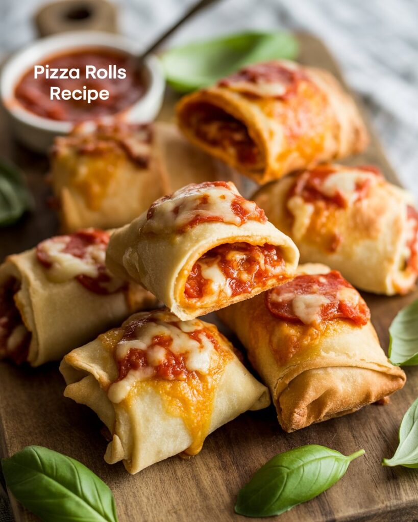 Pizza Rolls Recipe | Homemade Cheesy, Crispy Bites You’ll Love