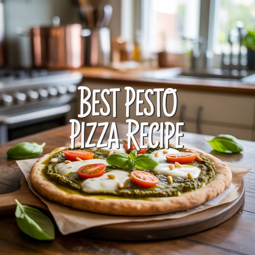 Best Pesto Pizza Recipe – Fresh, Bold & Homemade