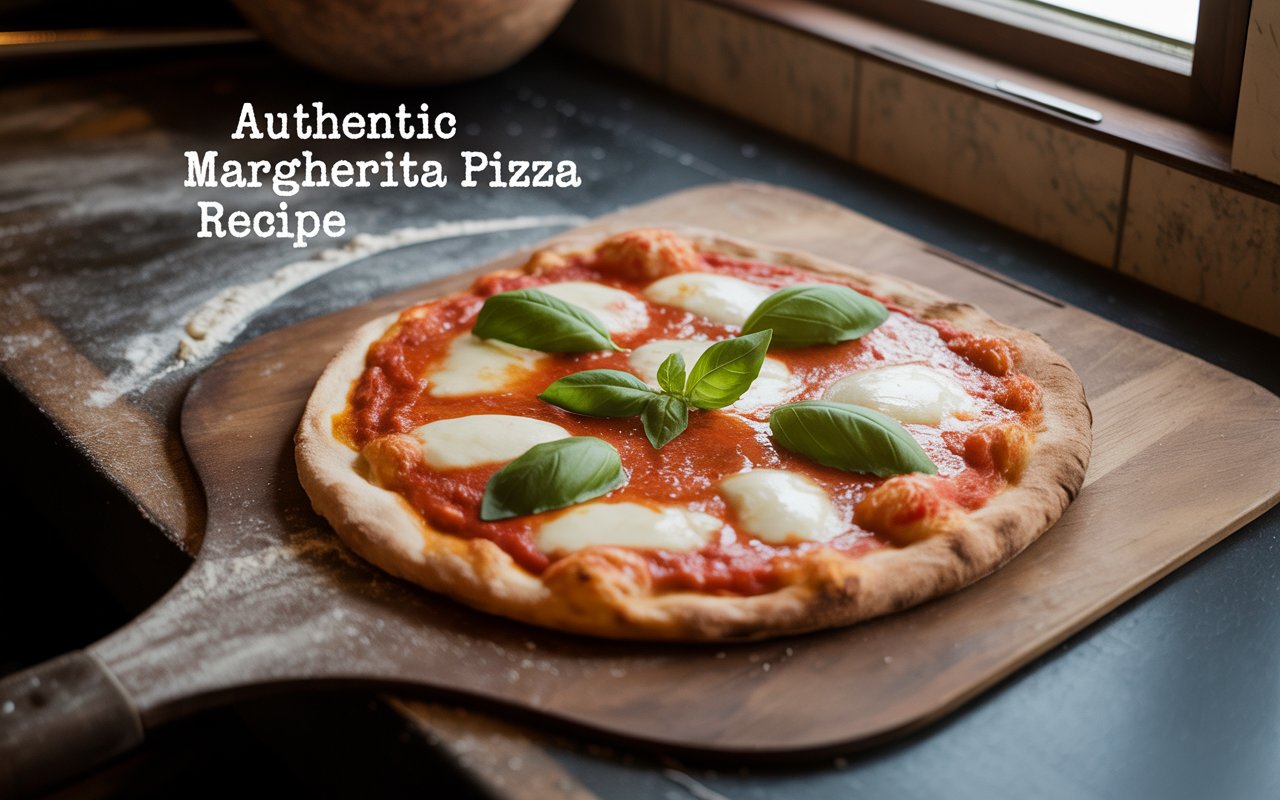Authentic Margherita Pizza Recipe – Simple, Classic, and Full of Italian Flavor