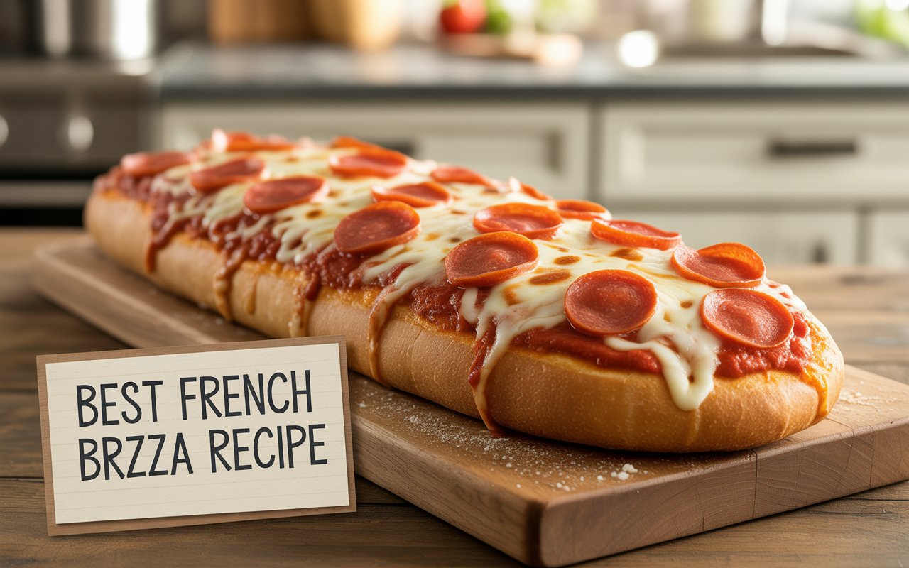 Best French Bread Pizza Recipe – Easy, Cheesy & Crispy!