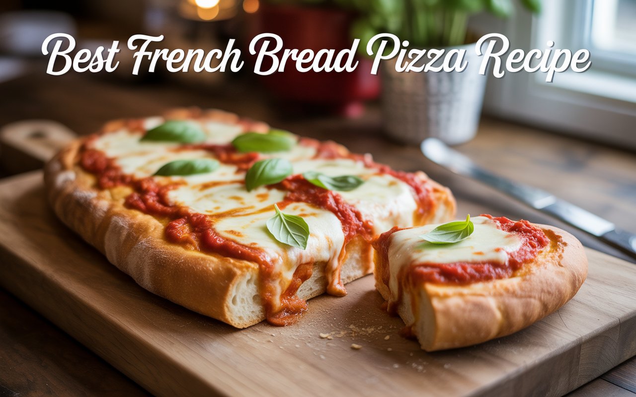 Best French Bread Pizza Recipe – Easy, Cheesy & Crispy!