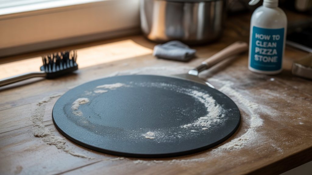 Steps for How to Clean a Pizza Stone That Is Black