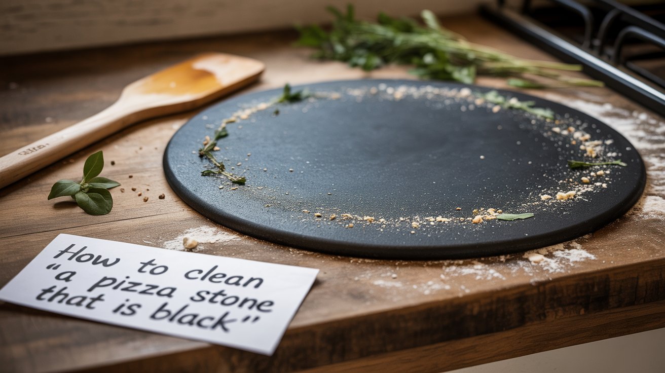How to Clean a Pizza Stone That Is Black – Complete Guide