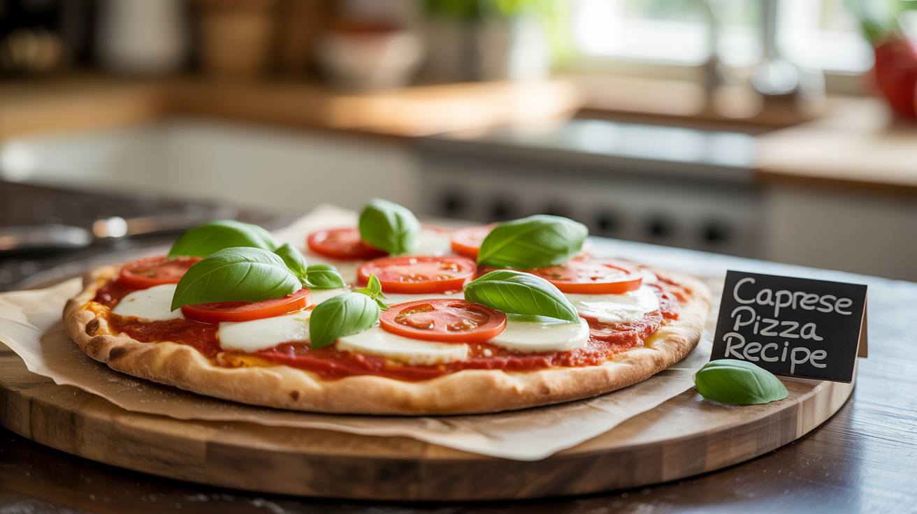 Caprese Pizza Recipe – Fresh, Authentic & Irresistible Homemade Pizza Caprese Pizza Recipe – Fresh, Authentic & Irresistible Homemade Pizza