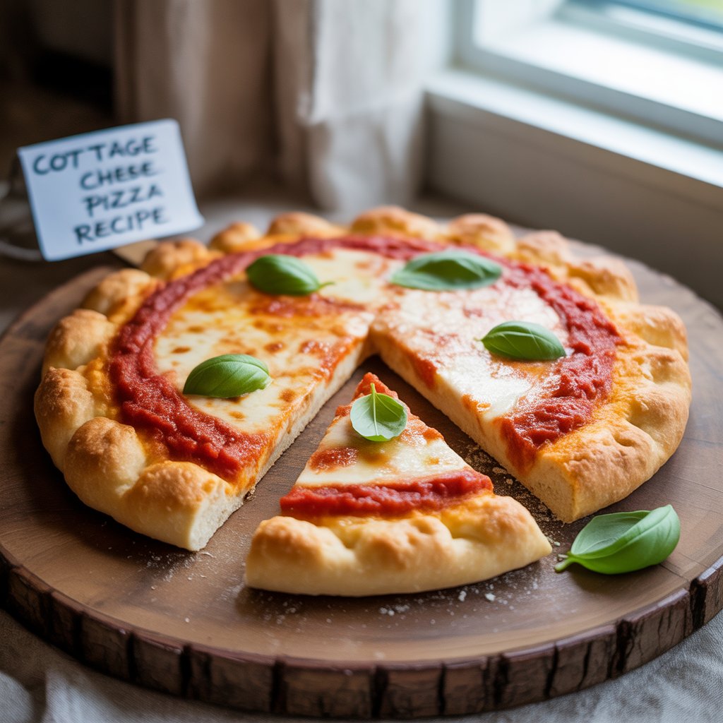 Cottage Cheese Pizza Crust Recipe – Light, Protein-Packed & Delicious! 🍕