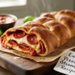 Easy Pizza Stromboli Recipe – Homemade, Cheesy, and Irresistibly Good!