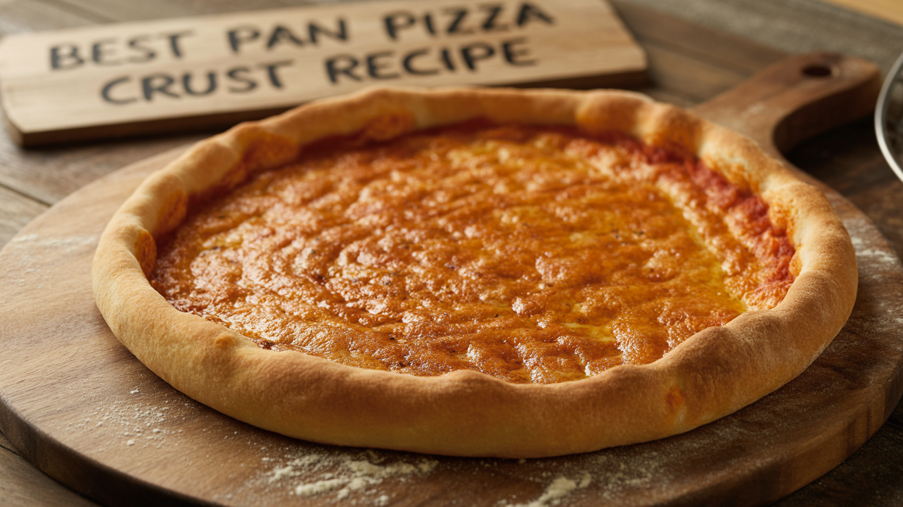 Best Pan Pizza Crust Recipe | Crispy, Chewy & Easy Homemade Pizza Dough Best Pan Pizza Crust Recipe | Crispy, Chewy & Easy Homemade Pizza Dough