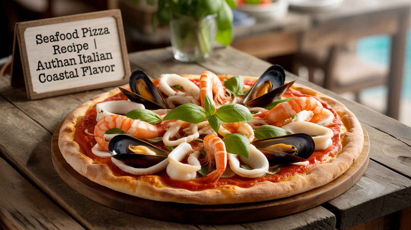 Seafood Pizza Recipe | Authentic Italian Coastal Flavor Seafood Pizza Recipe | Authentic Italian Coastal Flavor