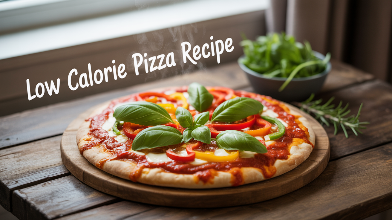 Low Calorie Pizza Recipe – Healthy, Light & Delicious Italian Style Low Calorie Pizza Recipe – Healthy, Light & Delicious Italian Style