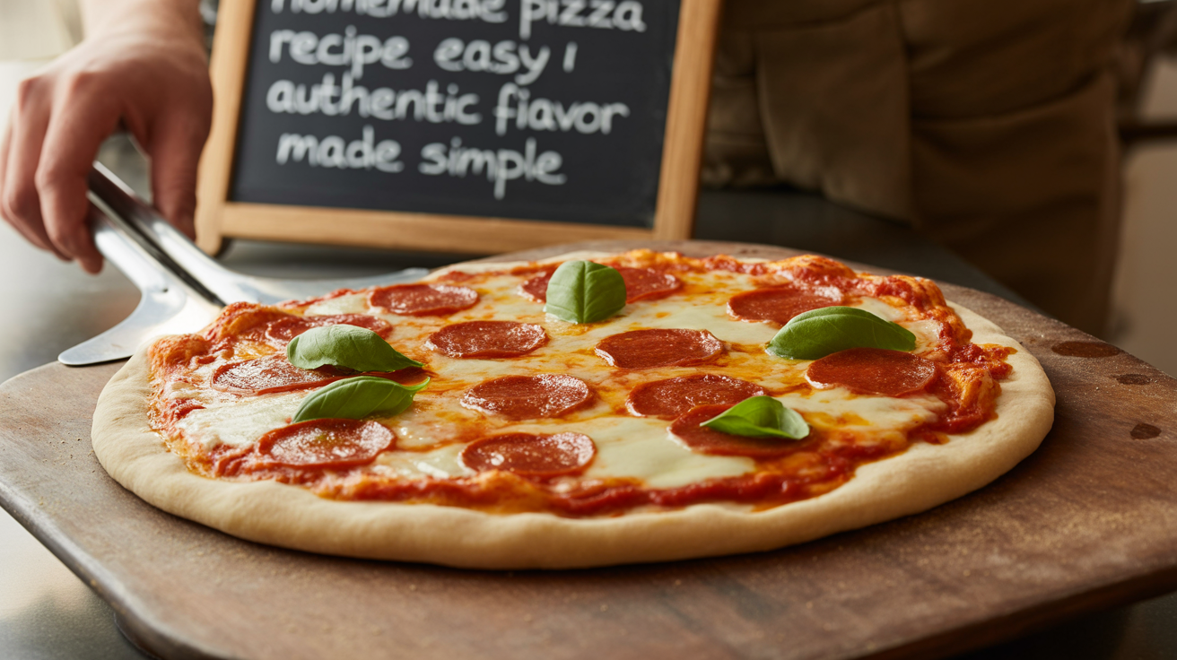 Homemade Pizza Recipe Easy | Authentic Flavor Made Simple Homemade Pizza Recipe Easy | Authentic Flavor Made Simple