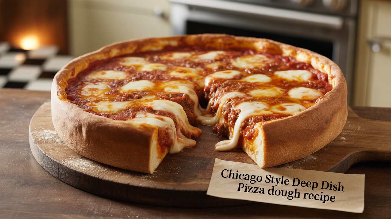 Chicago Style Deep Dish Pizza Dough Recipe | Authentic Homemade Guide Chicago Style Deep Dish Pizza Dough Recipe | Authentic Homemade Guide