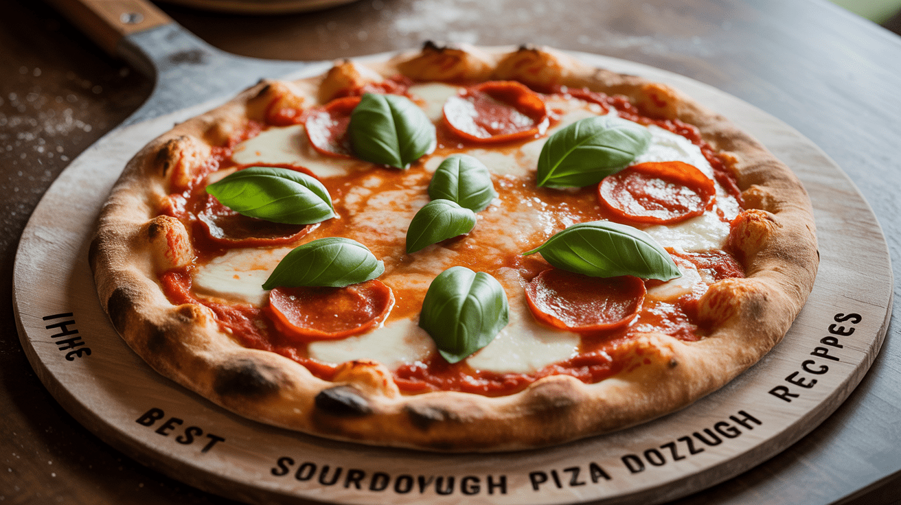 🍕 The Best Sourdough Pizza Dough Recipes – Crispy, Tangy, and Authentically Italian
