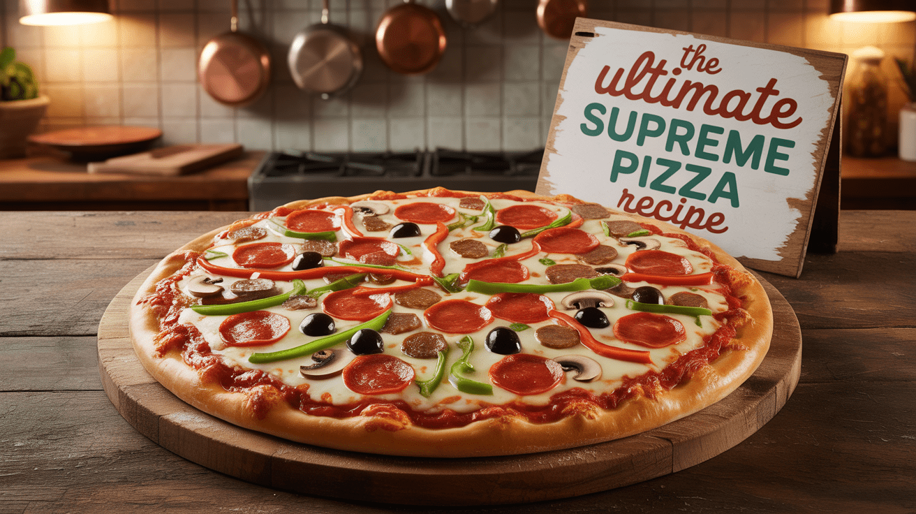 The Ultimate Supreme Pizza Recipe You’ll Fall in Love With