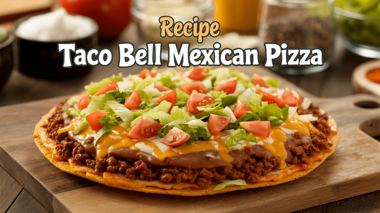 Recipe Taco Bell Mexican Pizza – Homemade Version Better Than Takeout Recipe Taco Bell Mexican Pizza – Homemade Version Better Than Takeout