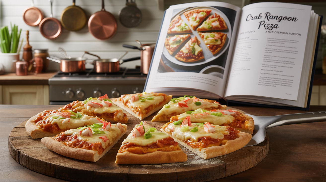 Crab Rangoon Pizza Recipe – Creamy, Cheesy & Crispy Fusion You’ll Love Crab Rangoon Pizza Recipe – Creamy, Cheesy & Crispy Fusion You’ll Love