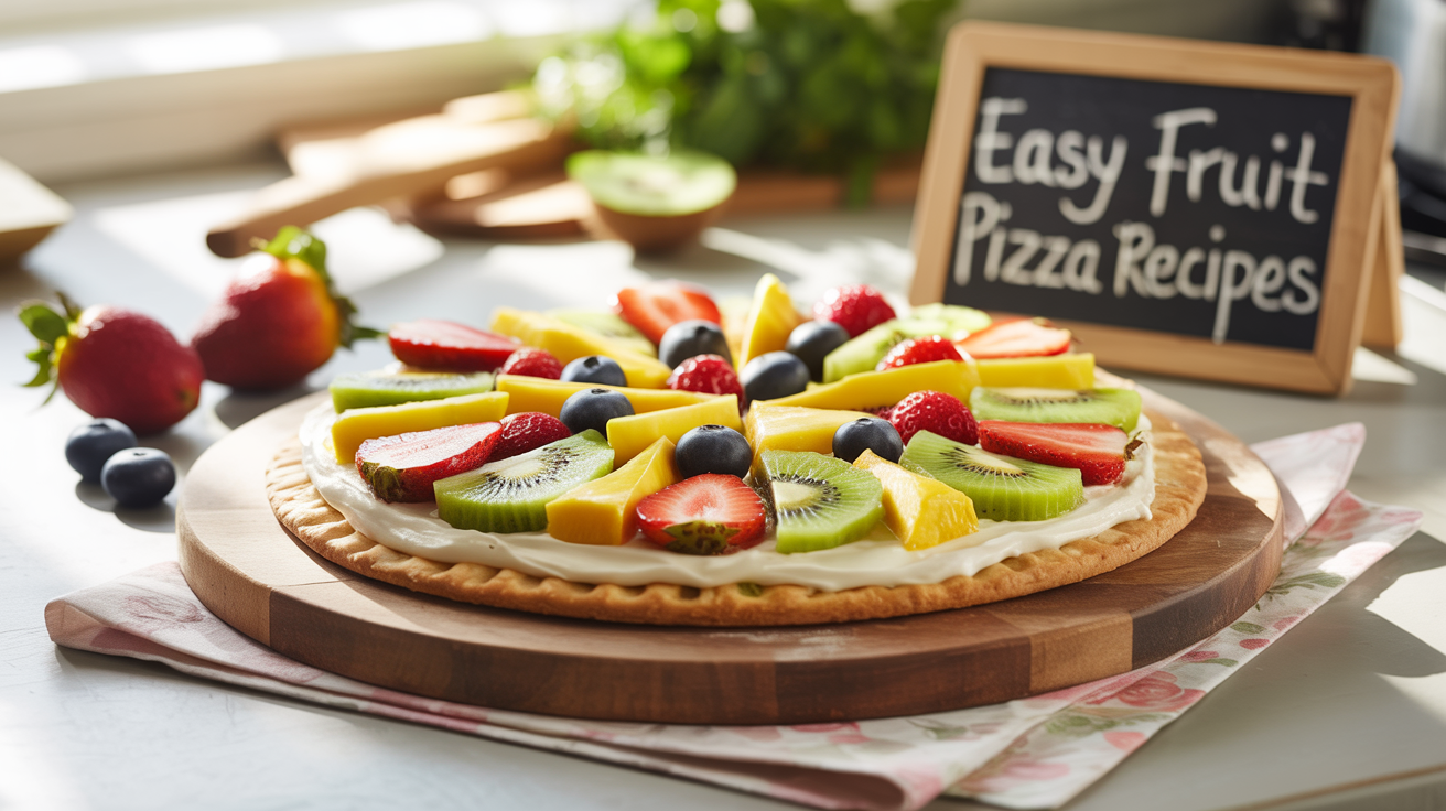 Easy Fruit Pizza Recipes – Colorful, Fresh & Fun Dessert Ideas Easy Fruit Pizza Recipes – Colorful, Fresh & Fun Dessert Ideas