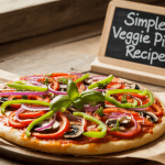 Simple Veggie Pizza Recipe – Fresh, Colorful & Irresistibly Italian