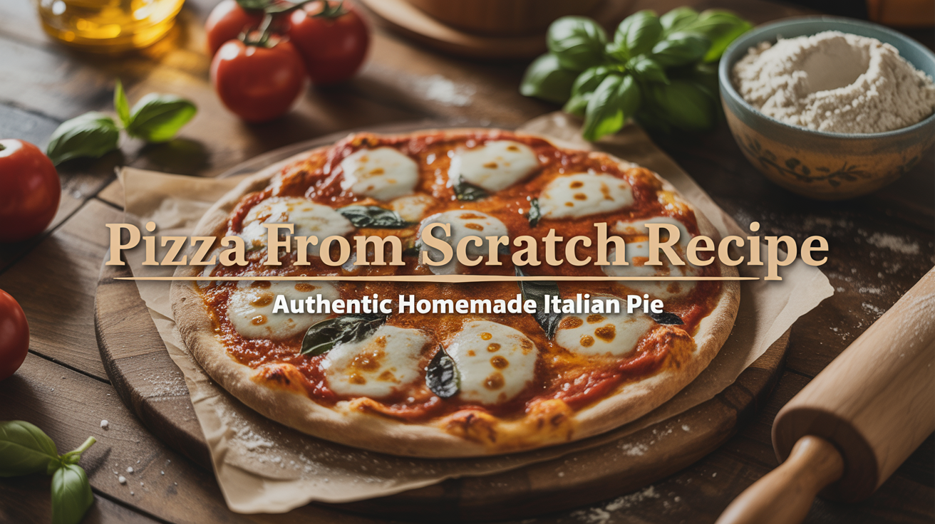 Pizza from Scratch Recipe | Authentic Homemade Italian Pie