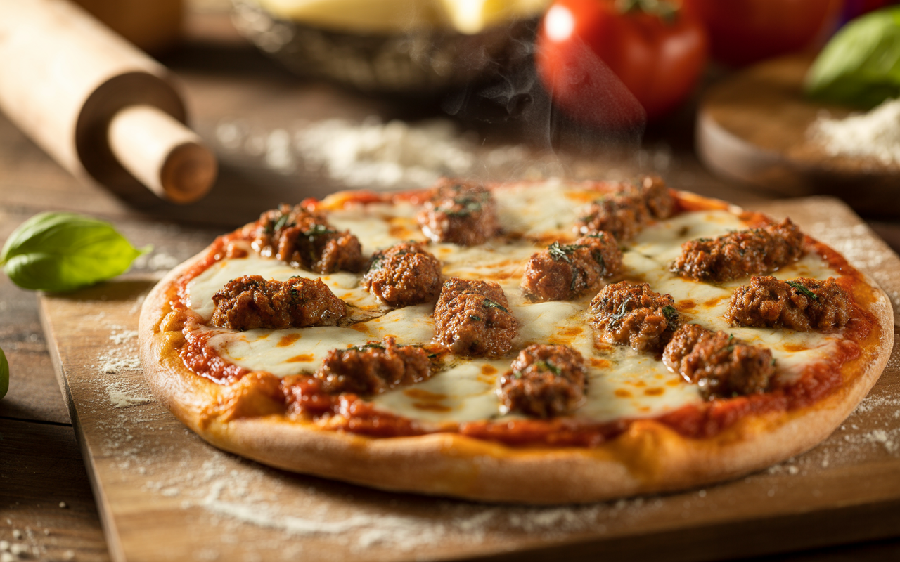 Authentic Sausage Pizza Recipe | Italian-Style Homemade Pizza