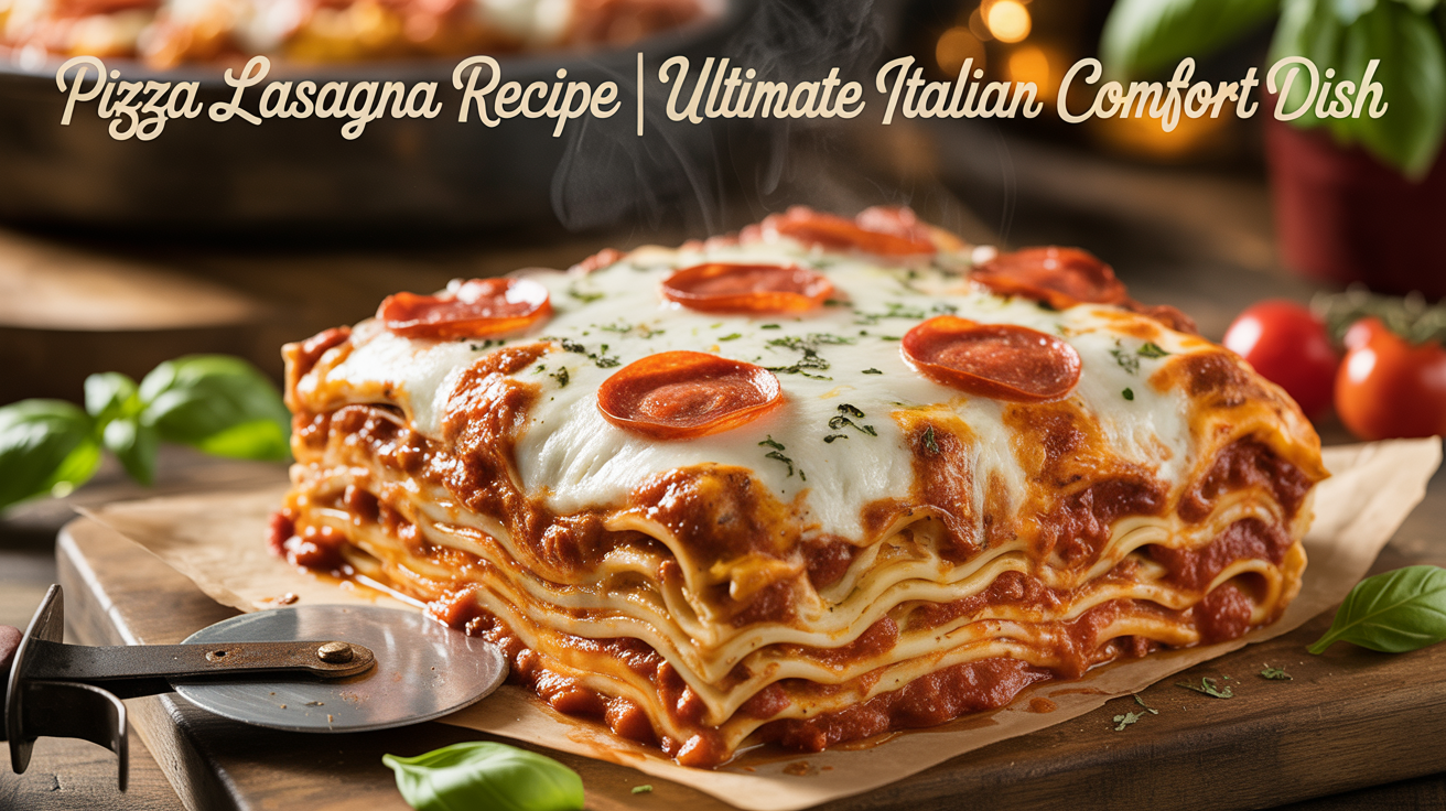 Pizza Lasagna Recipe | Ultimate Italian Comfort Dish