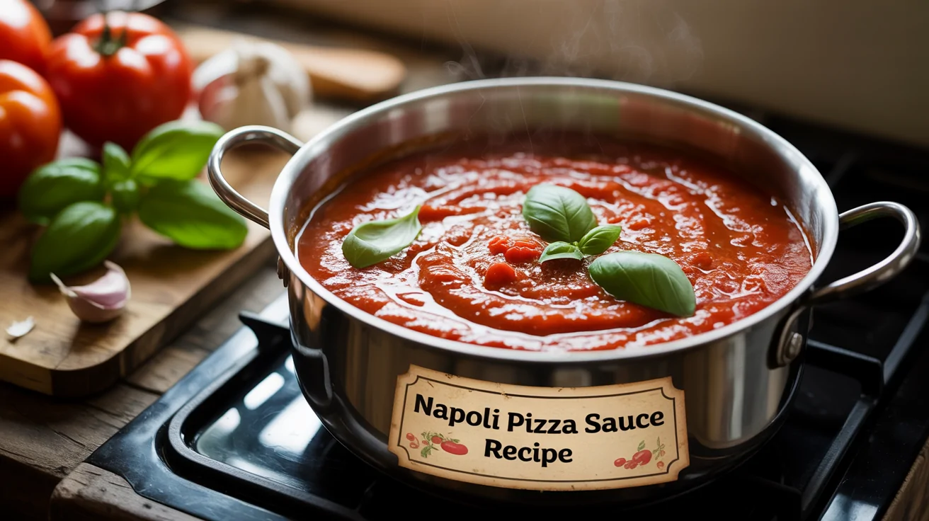 Napoli Pizza Sauce Recipe | Authentic Italian Flavor for Perfect Pizza