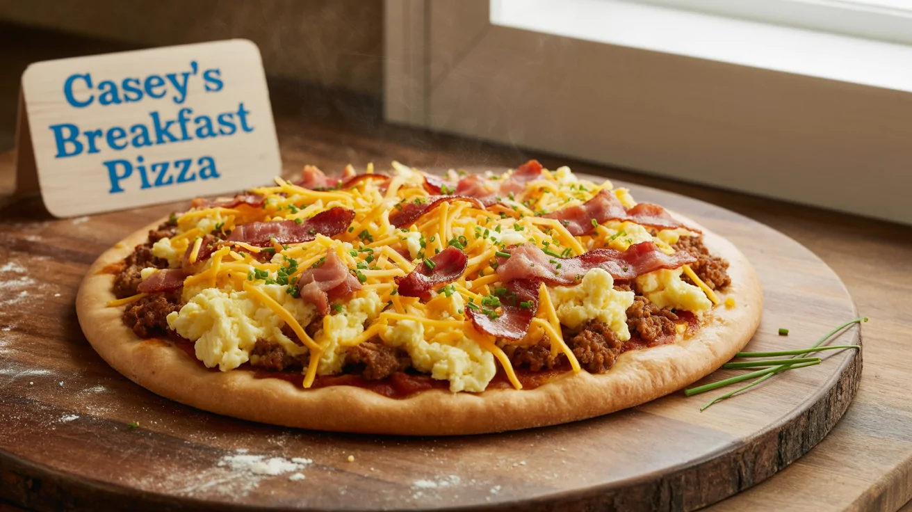 Casey’s Breakfast Pizza Recipe | Homemade Copycat Version