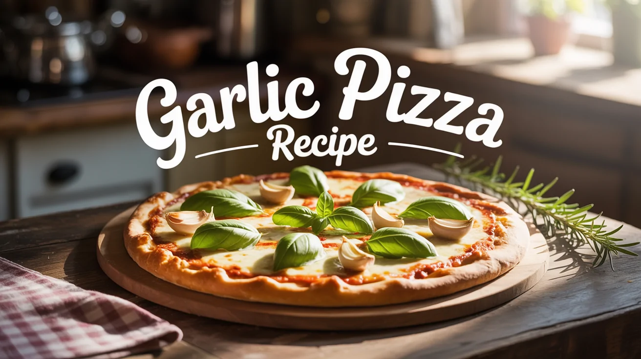 Garlic Pizza Recipe – The Irresistible Italian Classic You’ll Fall in Love With