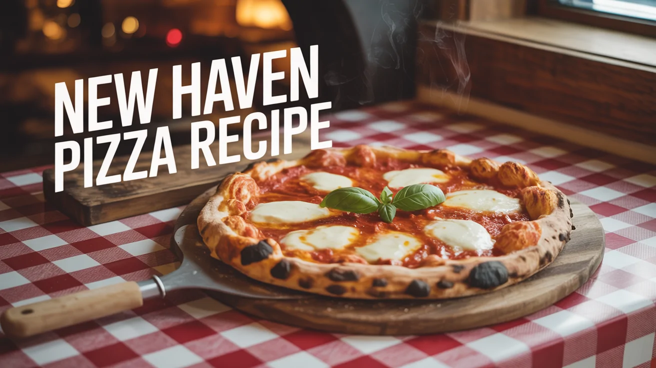 New Haven Pizza Recipe | Authentic Apizza with Chewy, Charred Crust