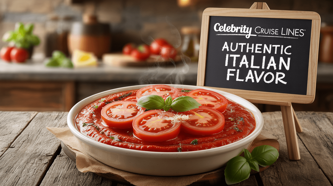 Celebrity Cruise Lines Pizza Sauce Sweet Tomatoes Recipe | Authentic Italian Flavor at Home