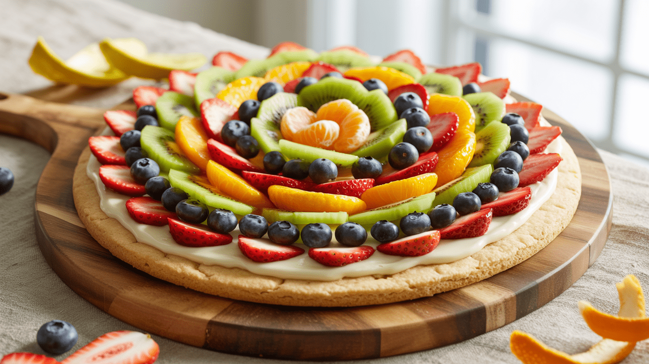 Pampered Chef Fruit Pizza Recipe | Fresh, Sweet & Irresistibly Easy Dessert Pizza