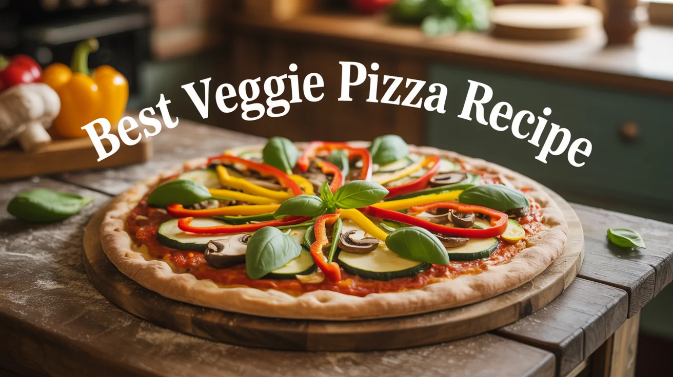 Best Veggie Pizza Recipe – Fresh, Flavorful & Authentic Italian Style