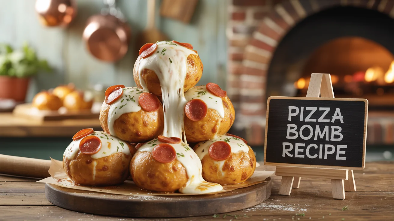 Pizza Bomb Recipe – Cheesy, Gooey, Homemade Italian Pizza Bombs