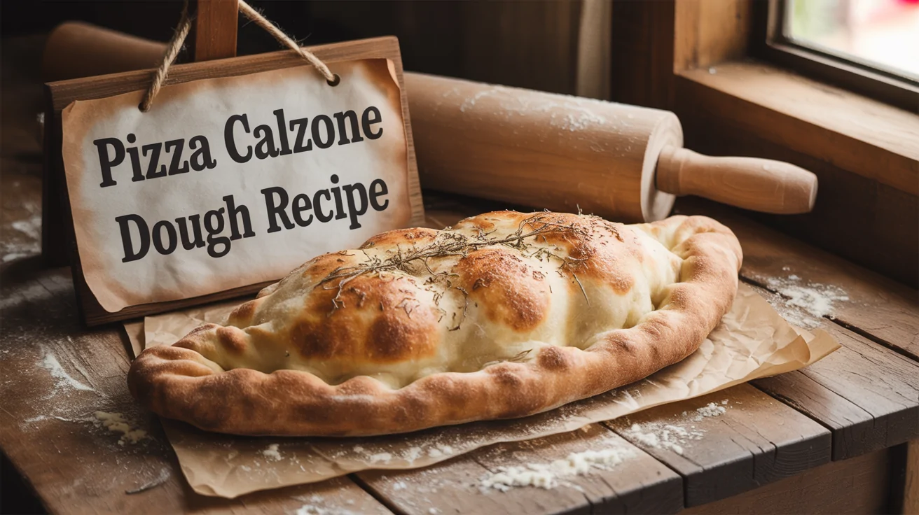 Pizza Calzone Dough Recipe – Soft, Chewy, Homemade Italian Dough