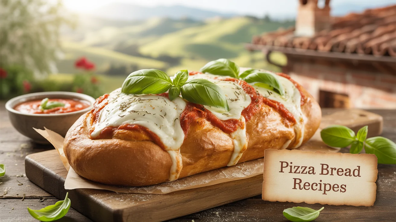 Pizza Bread Recipes – Soft, Cheesy, Homemade Italian Goodness