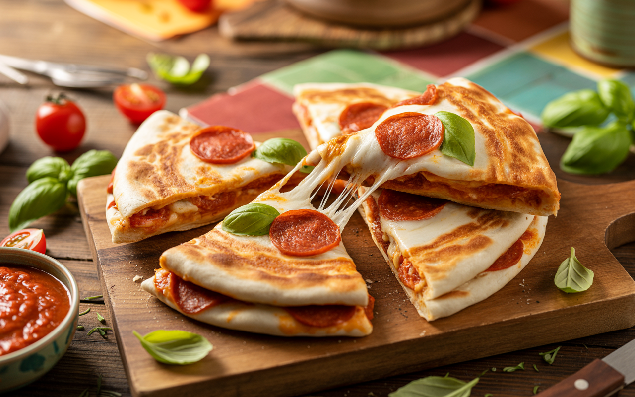 Pizza Quesadilla Recipe – Easy Cheesy Italian-Mexican Fusion in 20 Minutes