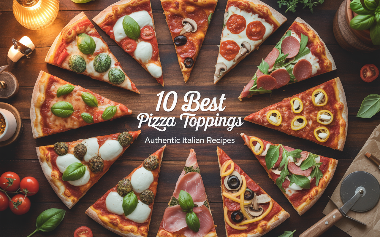 10 Best Pizza Toppings Recipes | Authentic Italian Pizza Ideas for Every Craving