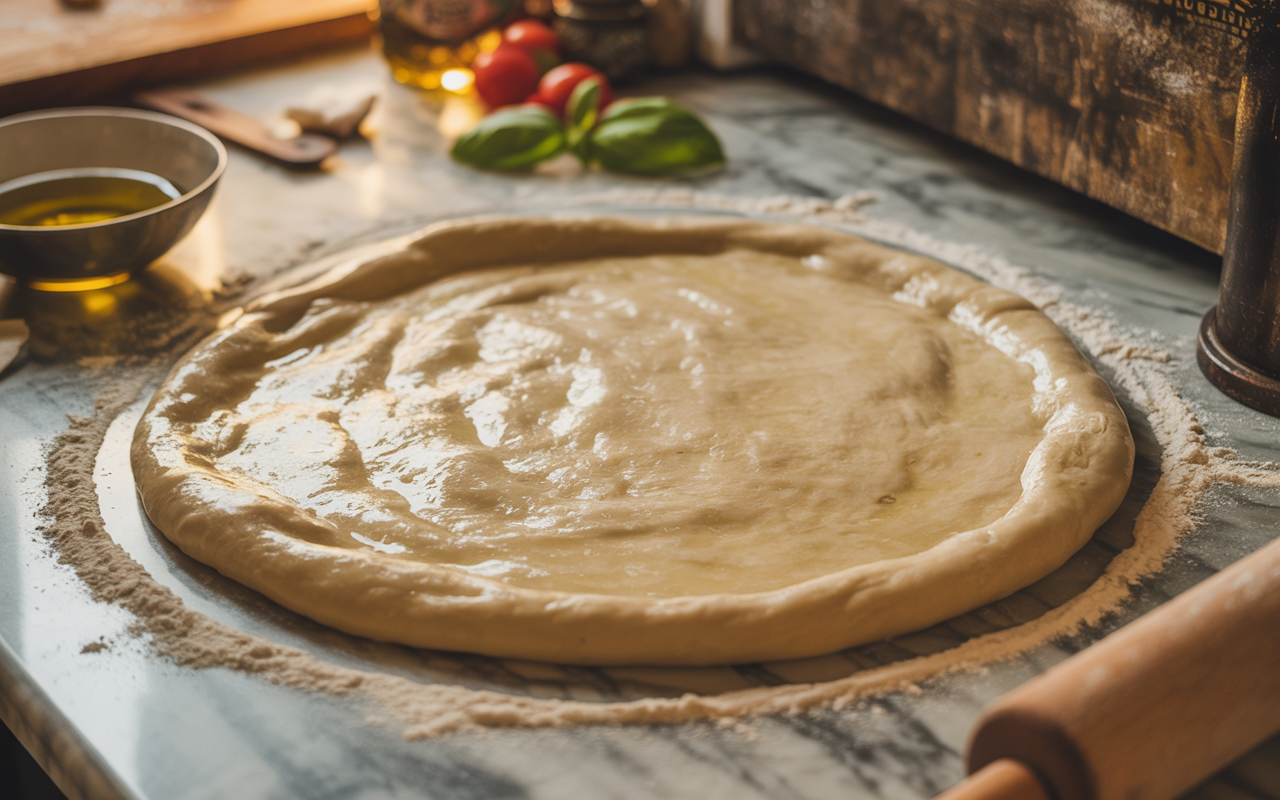 Pizza Crust Recipe – Perfect Homemade Crust for Crispy, Chewy, Authentic Italian-Style Pizza