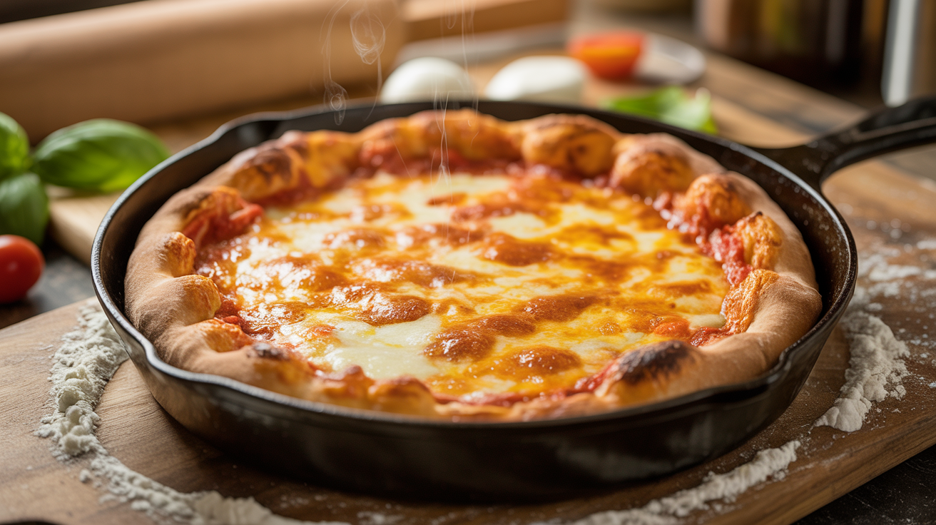 Cast Iron Pizza Dough Recipe: My Secret Italian-Style Dough for Crispy, Chewy, Pan Pizza Magic
