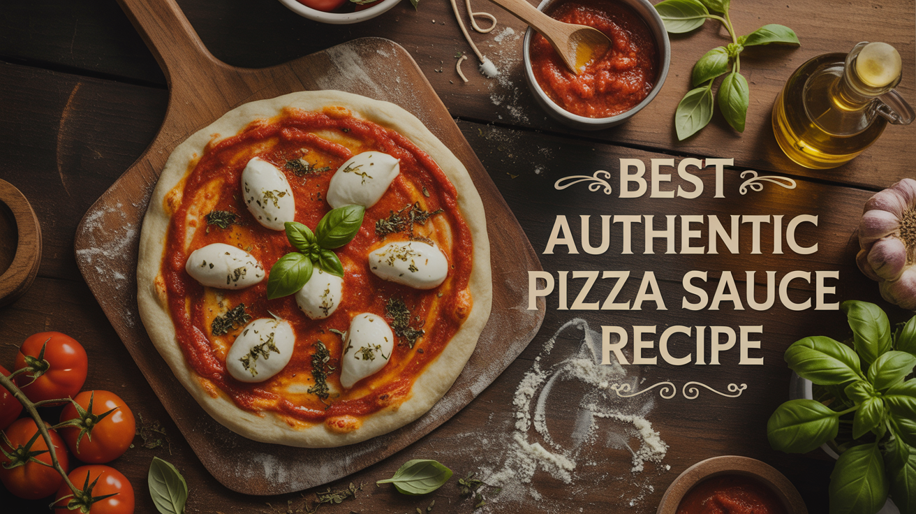 Best Authentic Pizza Sauce Recipe for Homemade Italian Pizza
