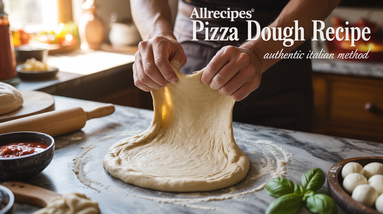 Allrecipes Pizza Dough Recipe | Authentic Italian Method With Step-by-Step Guide