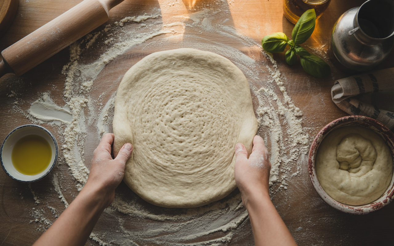 Sourdough Pizza Crust Recipes | Authentic Italian-Style Pizza Dough Made at Home