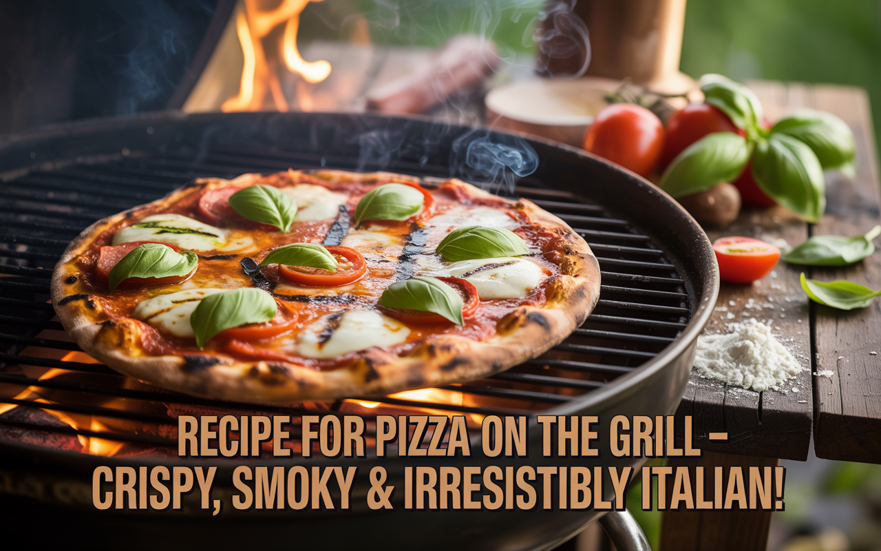 Recipe for Pizza on the Grill – Crispy, Smoky & Irresistibly Italian!