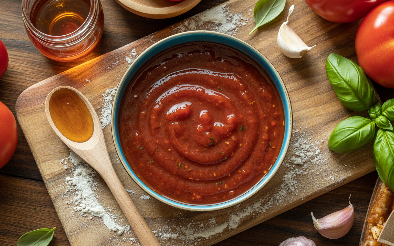 Sweet Pizza Sauce Recipe | Homemade Italian-Style Pizza Sauce