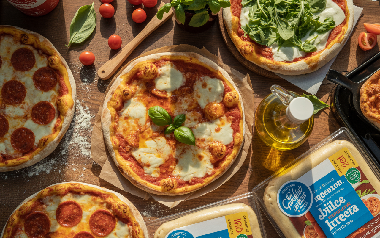 Store Bought Pizza Dough Recipes | Easy Italian Pizza Ideas for Home Cooks